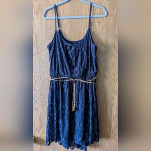 My Michelle Navy Tank Dress | XL